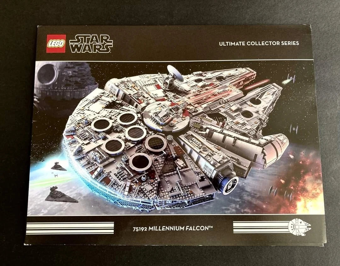 lego star wars 75192 Signed + Vip Card Signed-