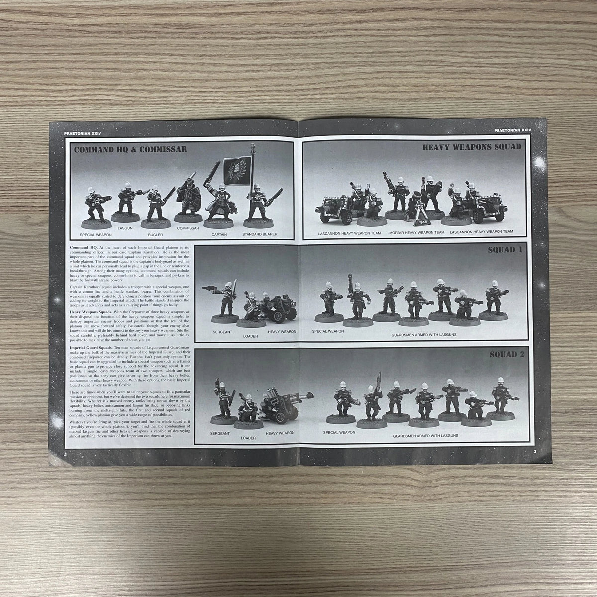 imperial guard praetorian xxiv special limited edition boxed set warhammer 40k