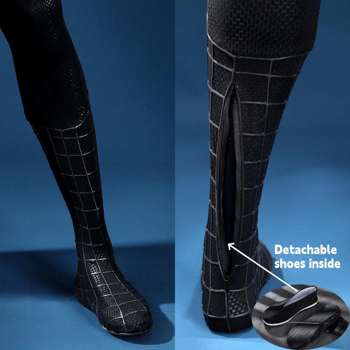 Classic Spider Hero Red& Black Suit Spider Cosplay Costume Tobey Version