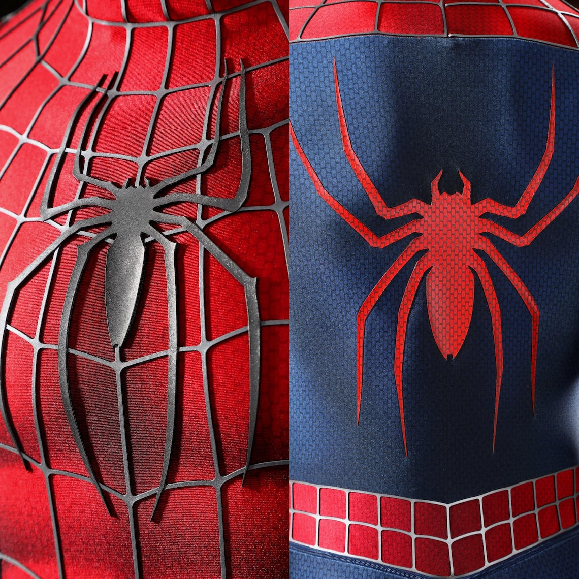 Classic Spider Hero Red& Black Suit Spider Cosplay Costume Tobey Version