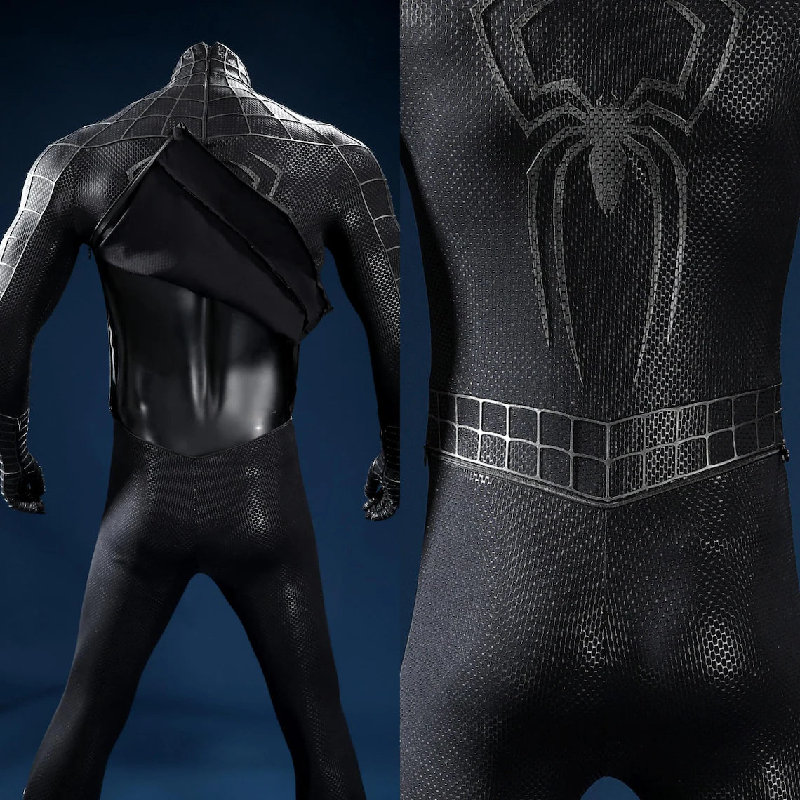Classic Spider Hero Red& Black Suit Spider Cosplay Costume Tobey Version