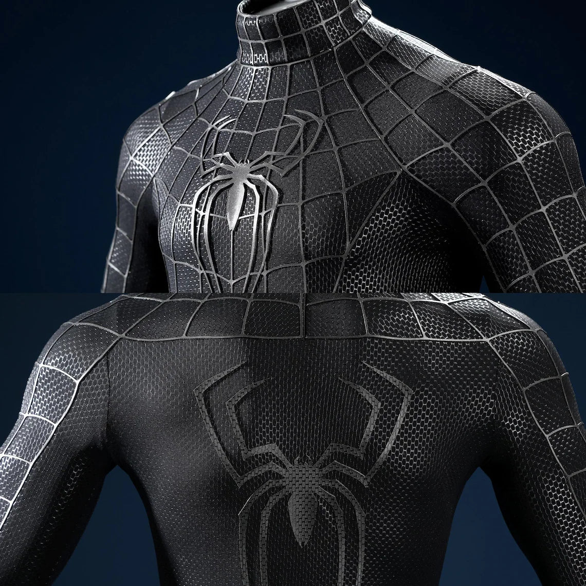 Classic Spider Hero Red& Black Suit Spider Cosplay Costume Tobey Version