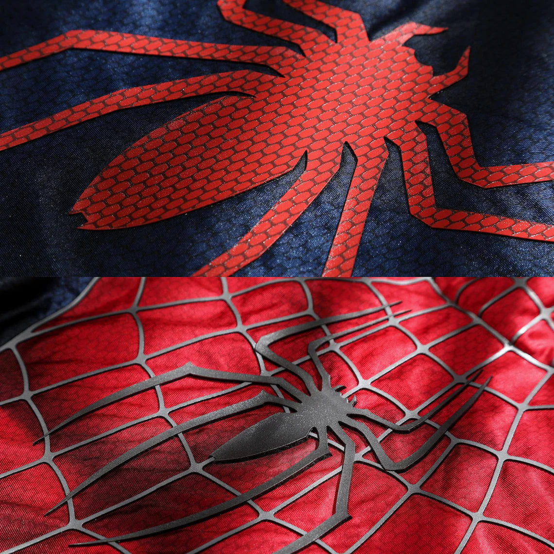 Classic Spider Hero Red& Black Suit Spider Cosplay Costume Tobey Version