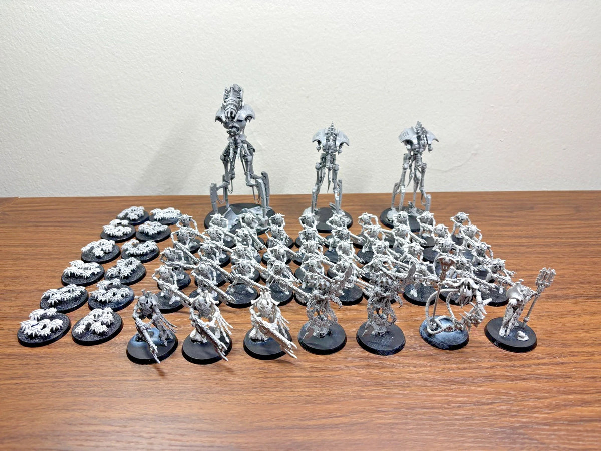 40K Necron Army | 4k Pts | Limited Edition Character | Partially Built | Resin
