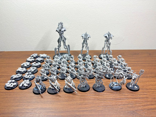 40K Necron Army | 4k Pts | Limited Edition Character | Partially Built | Resin
