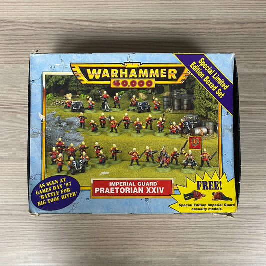imperial guard praetorian xxiv special limited edition boxed set warhammer 40k