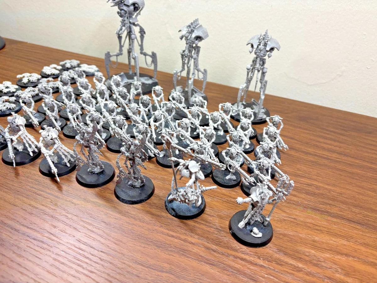 40K Necron Army | 4k Pts | Limited Edition Character | Partially Built | Resin