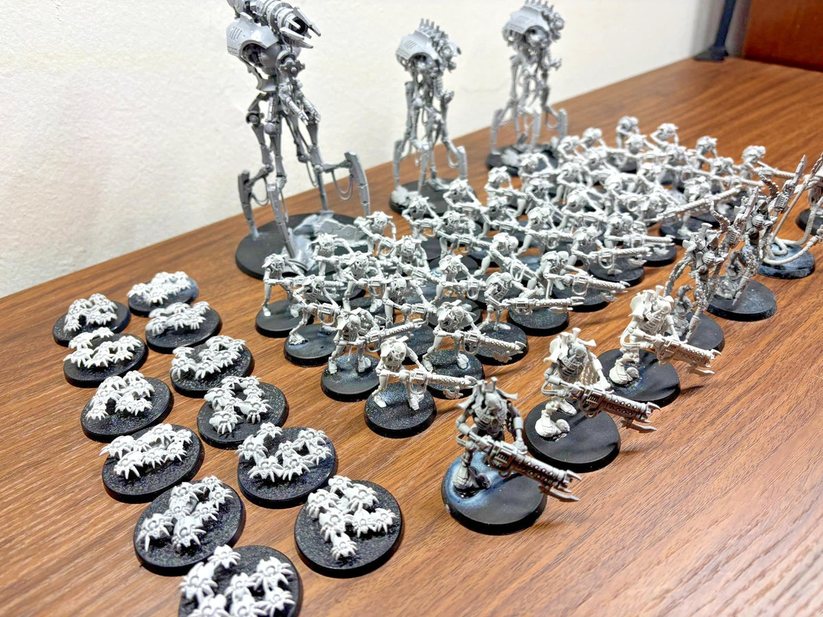 40K Necron Army | 4k Pts | Limited Edition Character | Partially Built | Resin