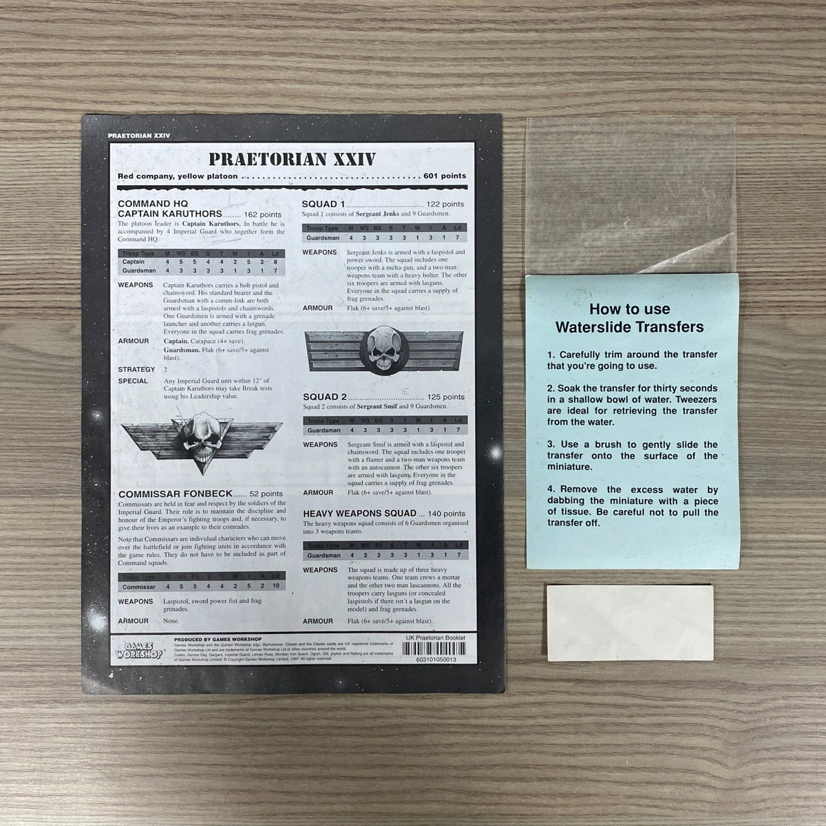 imperial guard praetorian xxiv special limited edition boxed set warhammer 40k