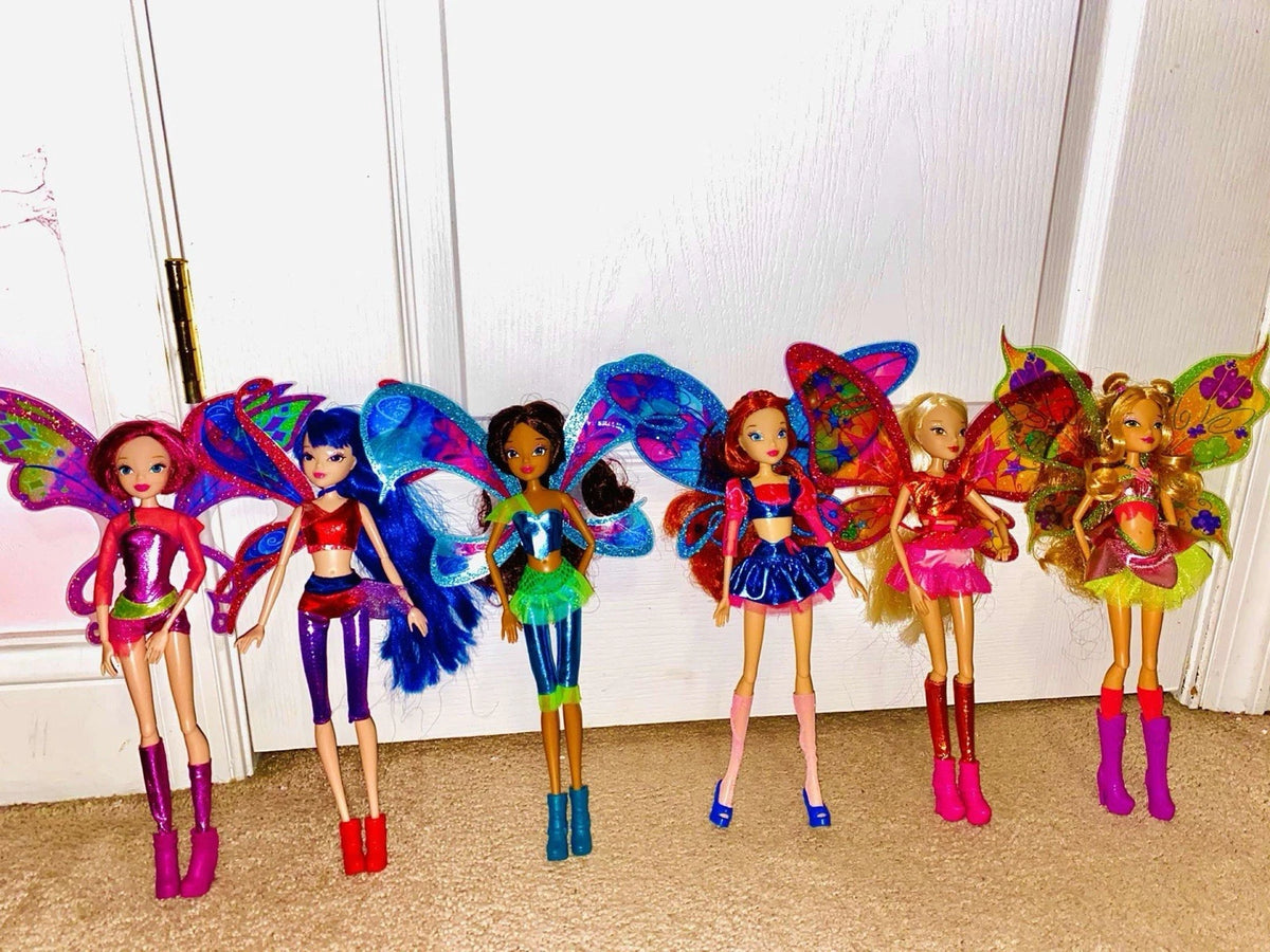 Winx Club Believix Dolls 2012 Jakks Pacific Full set